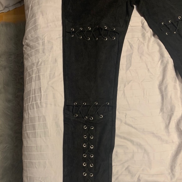 Raven Suede Pants - Picture 3 of 13